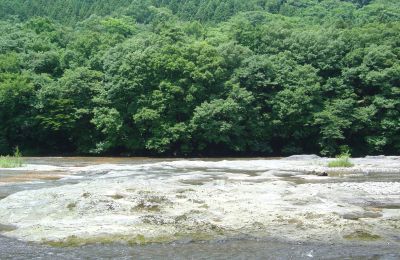 川と滝の背景用素材2