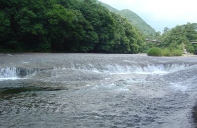 川と滝の背景用素材4