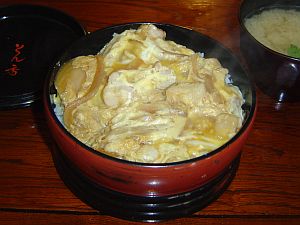 地鶏の親子丼